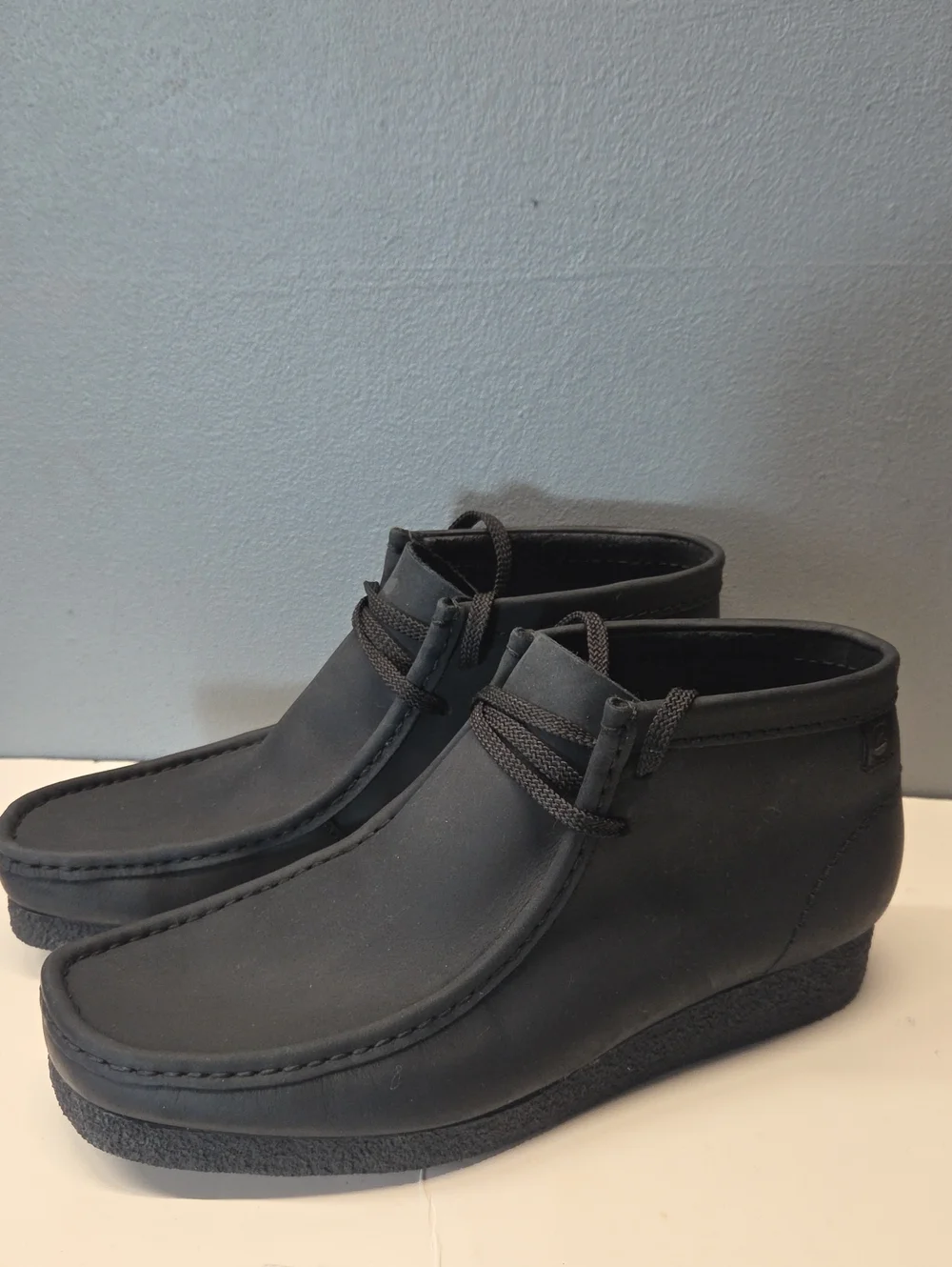 Clarks Men's Black Wallabee Chukka Boots Size 9
